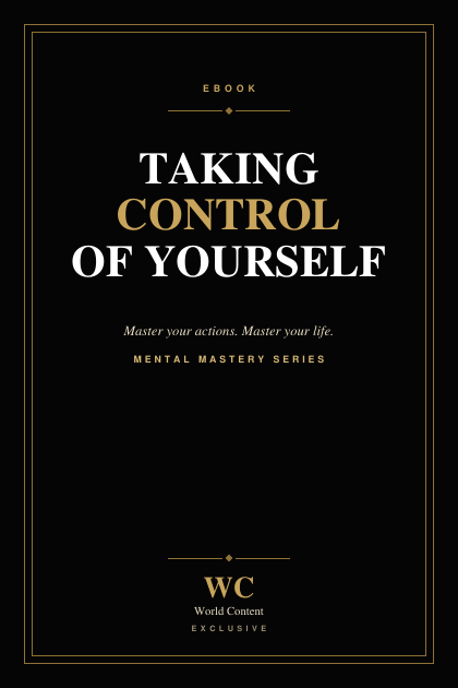 Taking control of yourself