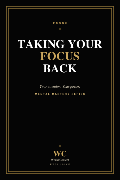 Taking your focus back